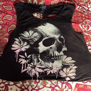 Skull tank top